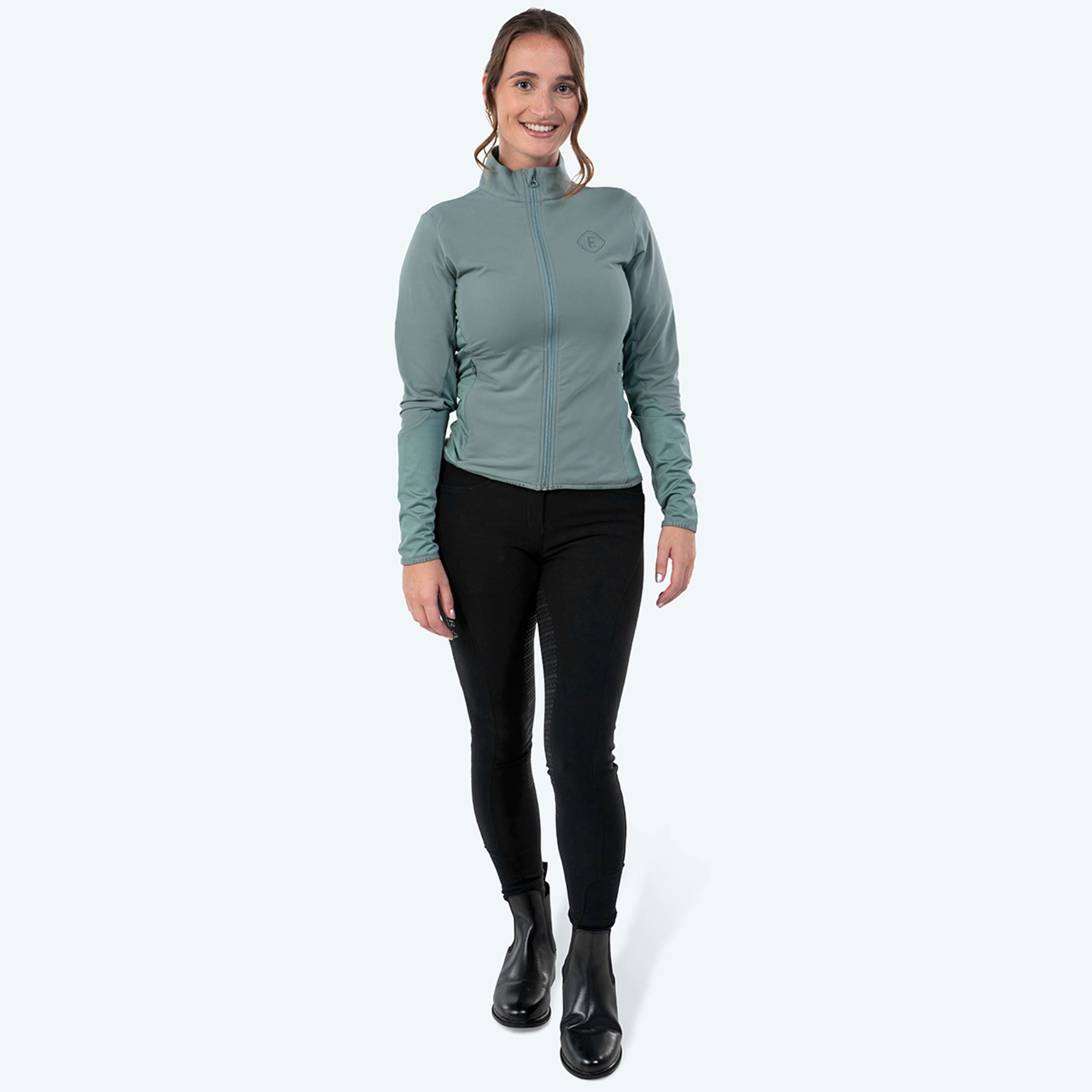 Elvera Equestrian Trainingsweste EEAveline Stormy Green