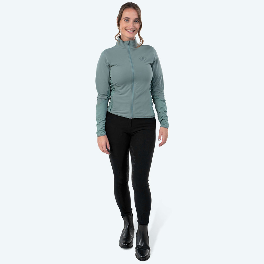 Elvera Equestrian Trainingsweste EEAveline Stormy Green