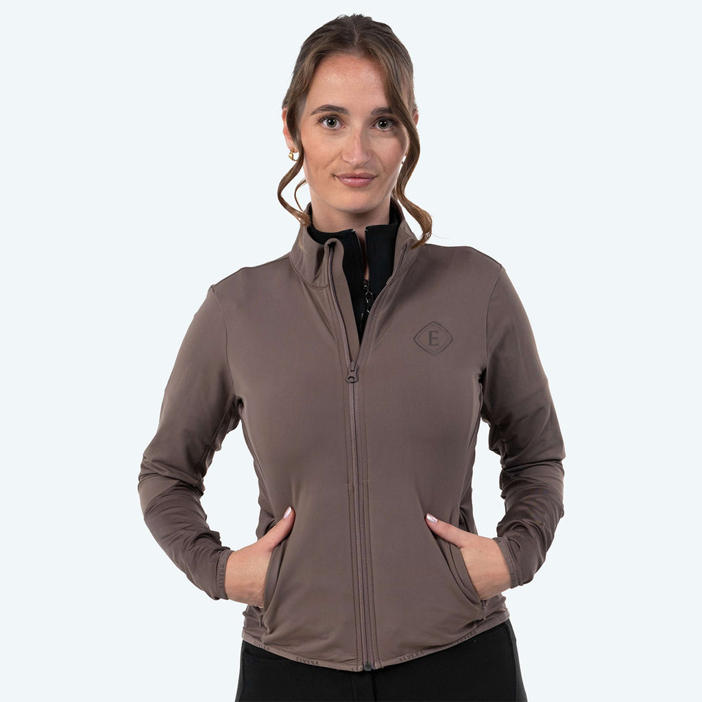 Elvera Equestrian Trainingsweste EEAveline Dark Taupe