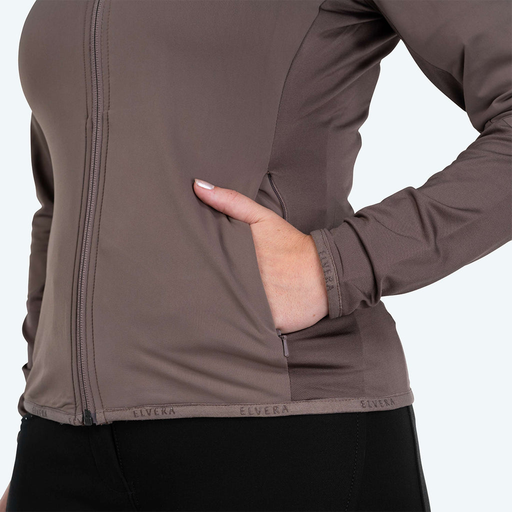 Elvera Equestrian Trainingsweste EEAveline Dark Taupe