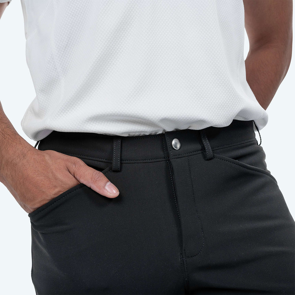 Elvera Equestrian Reithose Dual Core Pro Herren Schwarz