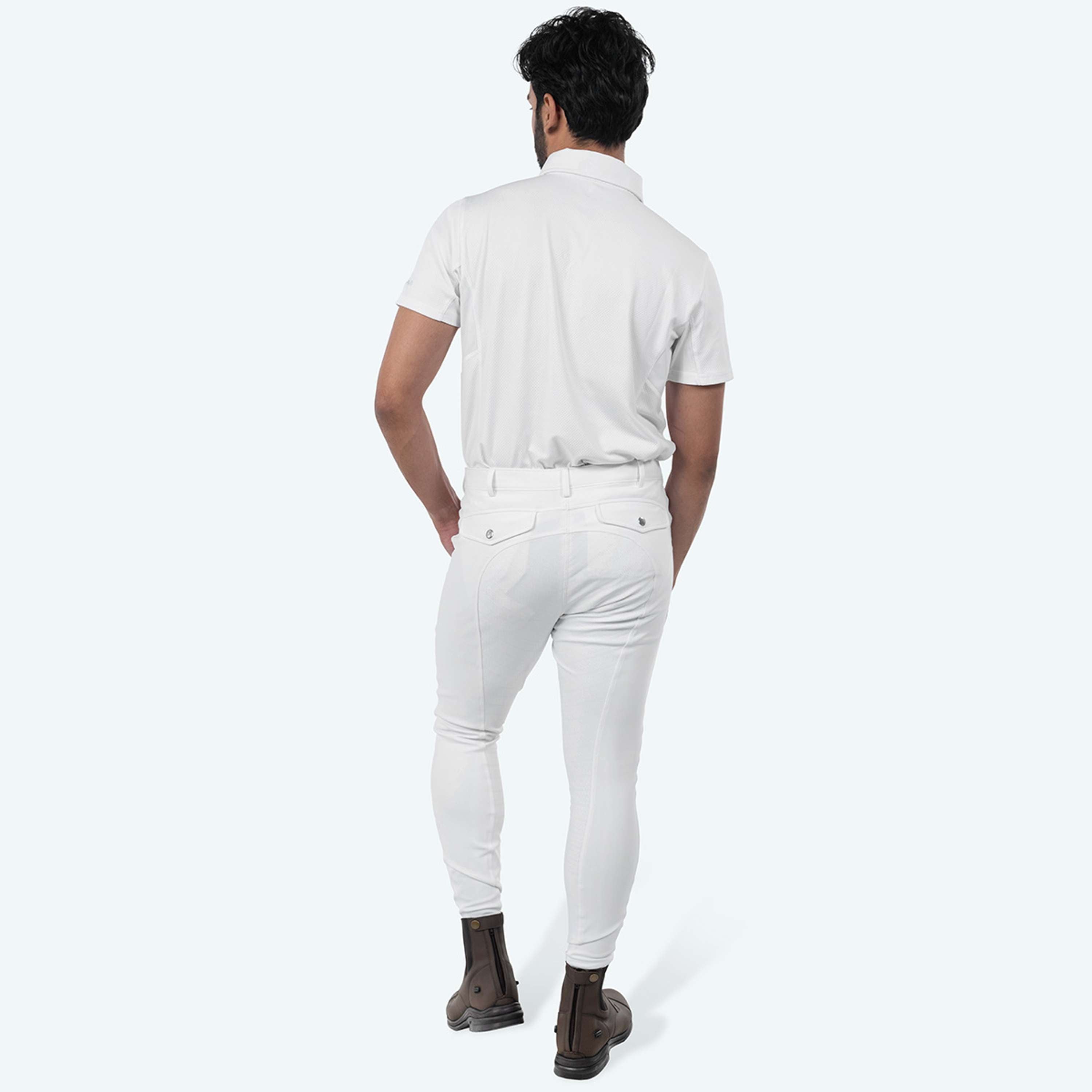 Elvera Equestrian Reithose Sensitive Pro Herren Weiß