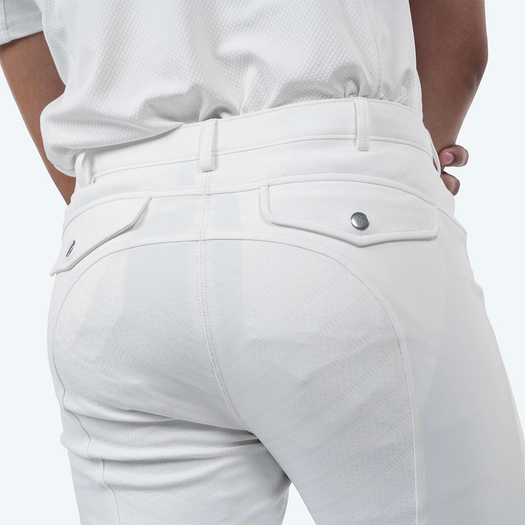 Elvera Equestrian Reithose Sensitive Pro Herren Weiß