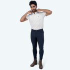 Elvera Equestrian Reithose Dual Core Pro Half Seat Herren Salute