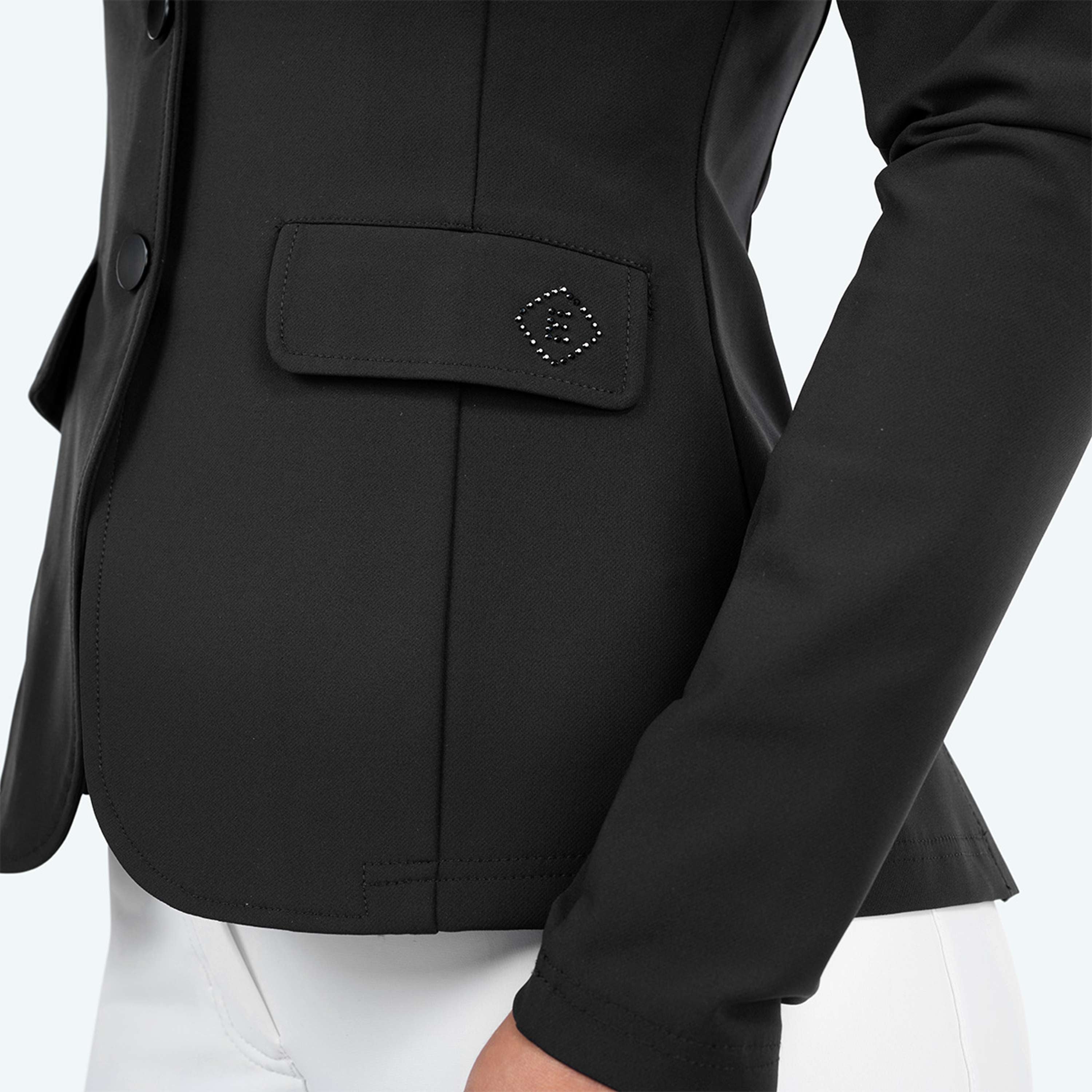 Elvera Equestrian Turnierjacket EEChica Bling Schwarz
