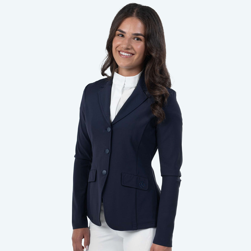 Elvera Equestrian Turnierjacket EEChica Bling Navy