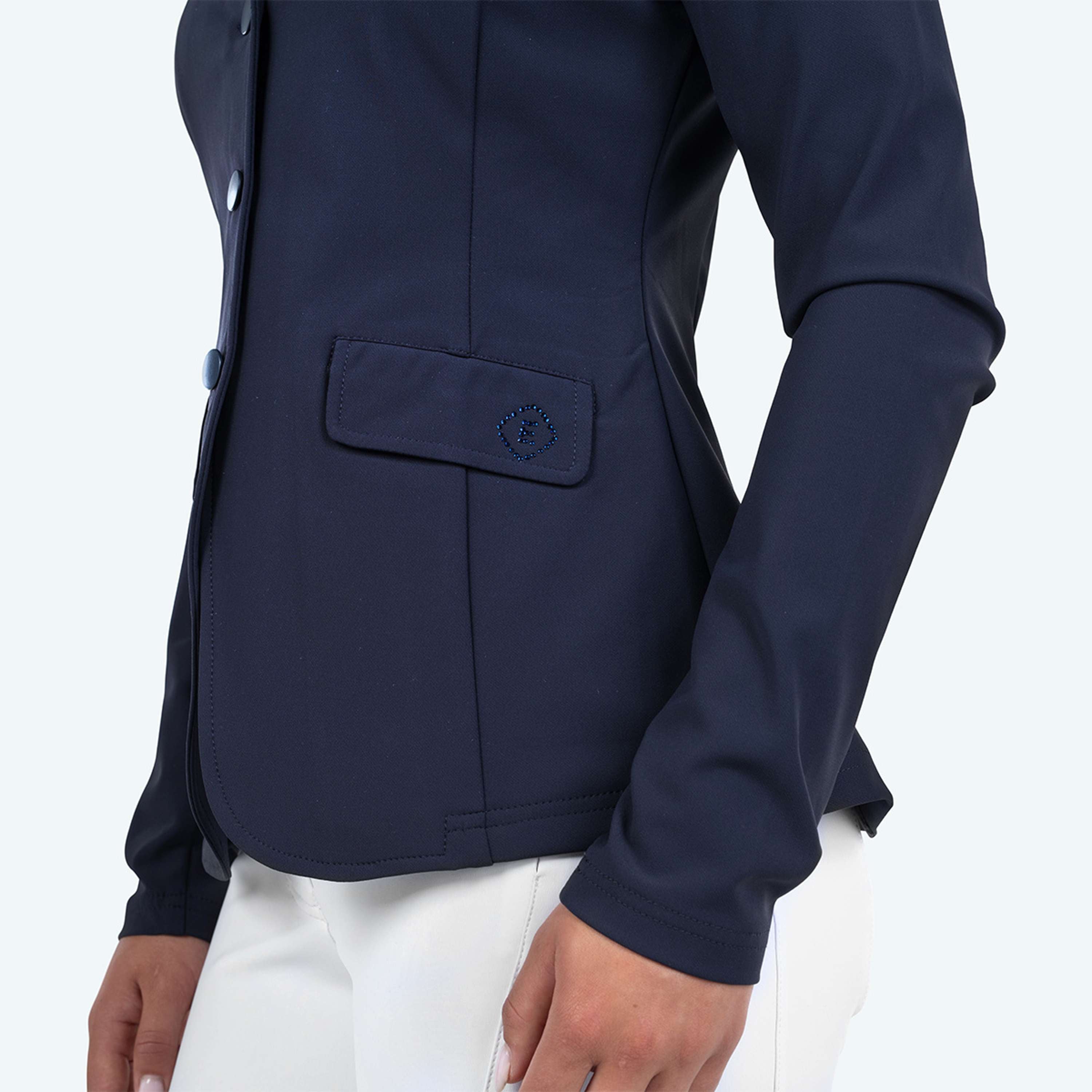 Elvera Equestrian Turnierjacket EEChica Bling Navy