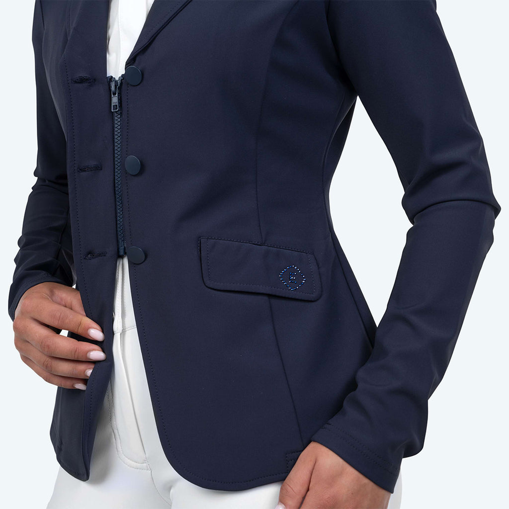 Elvera Equestrian Turnierjacket EEChica Bling Navy
