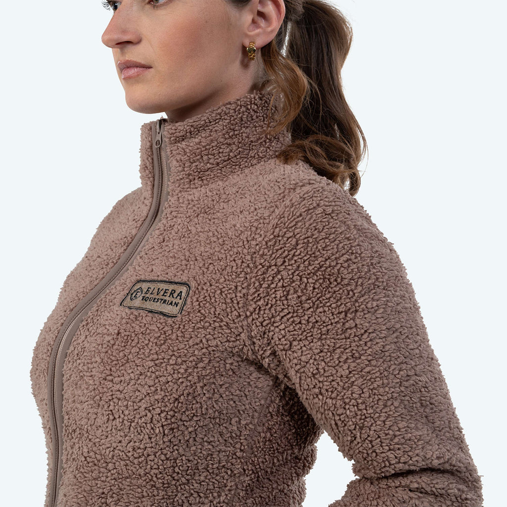 Elvera Equestrian Fleecejacke EEDaphne Taupe