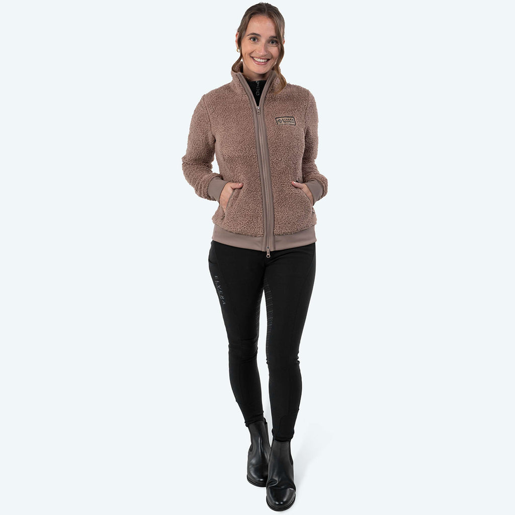 Elvera Equestrian Fleecejacke EEDaphne Taupe