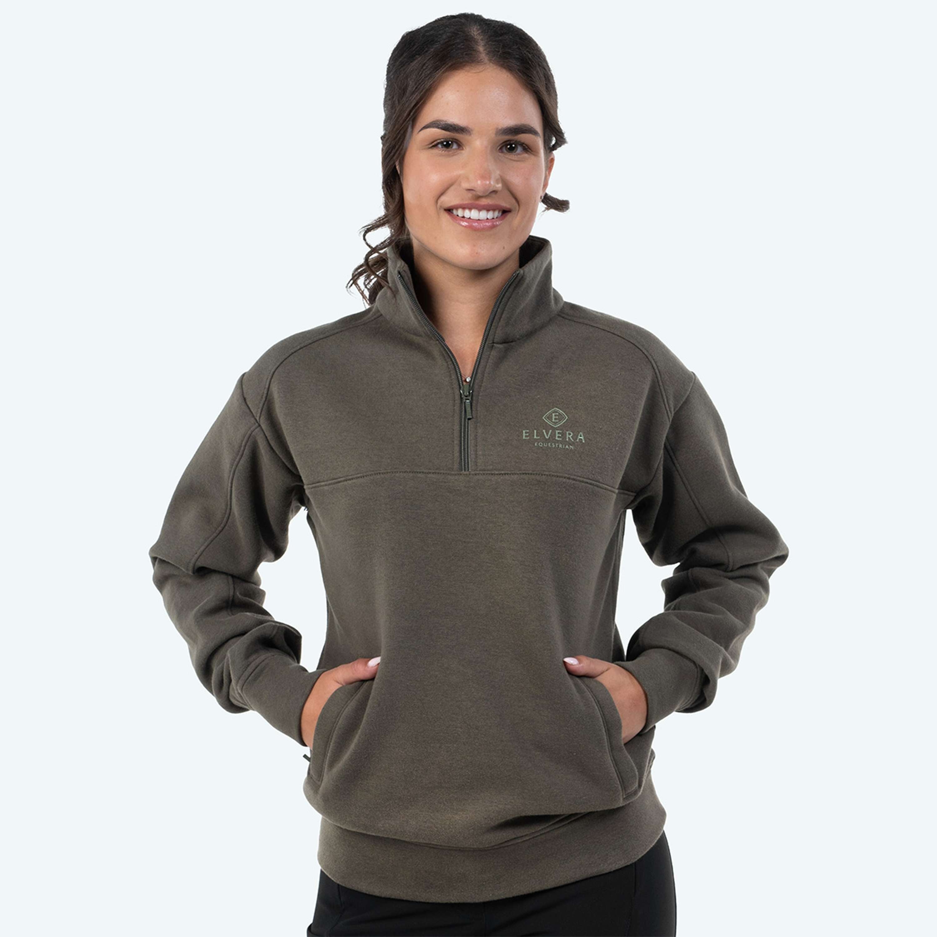 Elvera Equestrian Pullover EEHazardstory Thyme