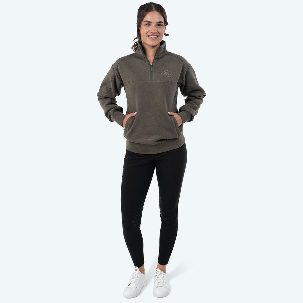 Elvera Equestrian Pullover EEHazardstory Thyme