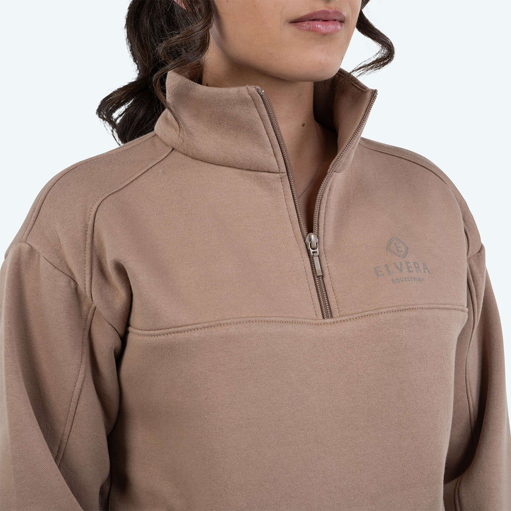 Elvera Equestrian Pullover EEHazardstory Latte
