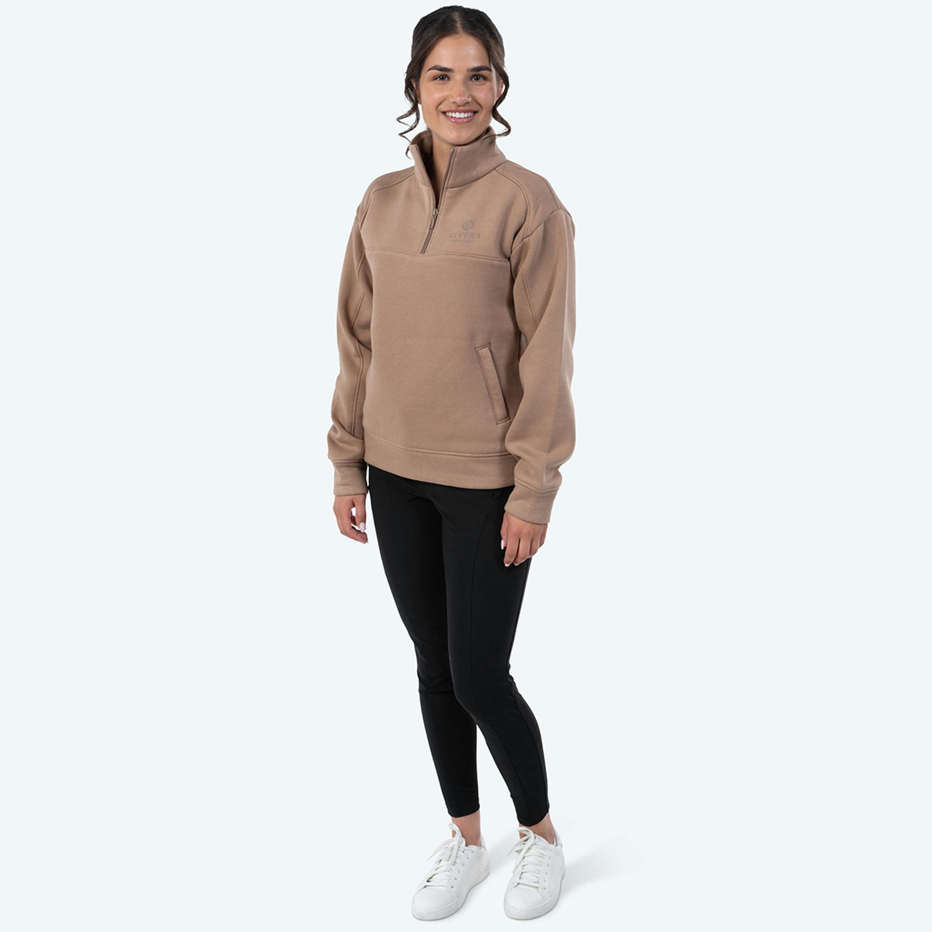Elvera Equestrian Pullover EEHazardstory Latte