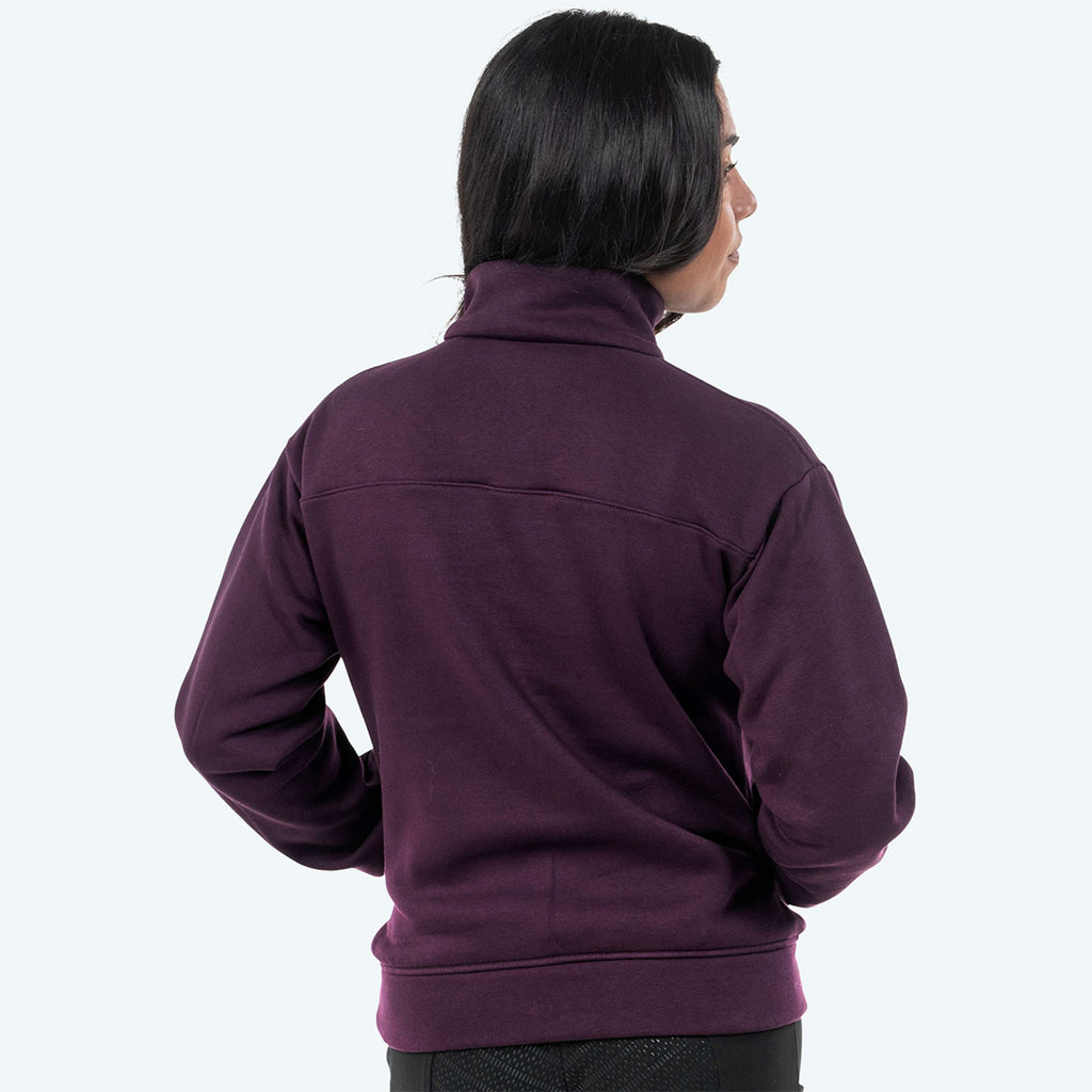 Elvera Equestrian Pullover EEHazardstory Pflaumenfarben