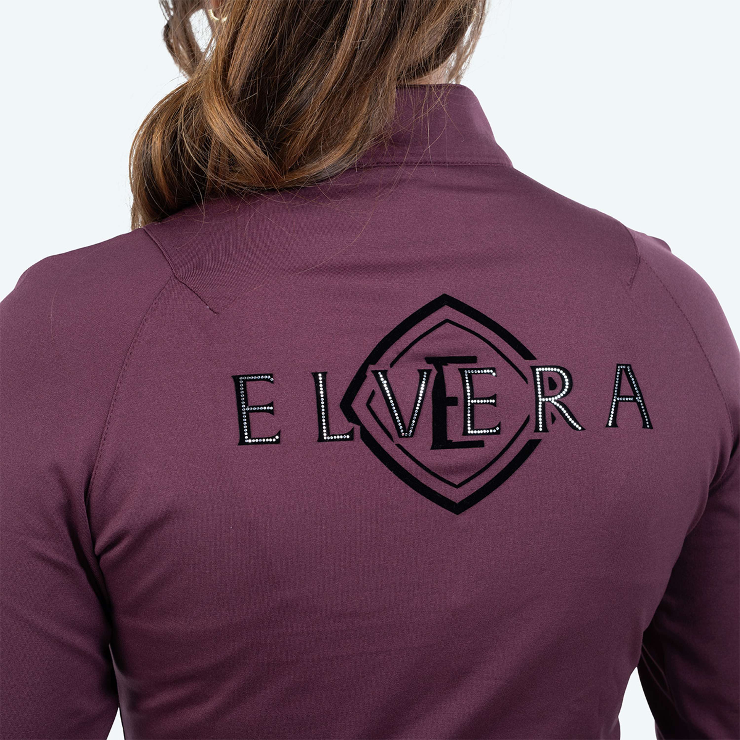 Elvera Equestrian Trainingsshirt EEChanel Aubergine