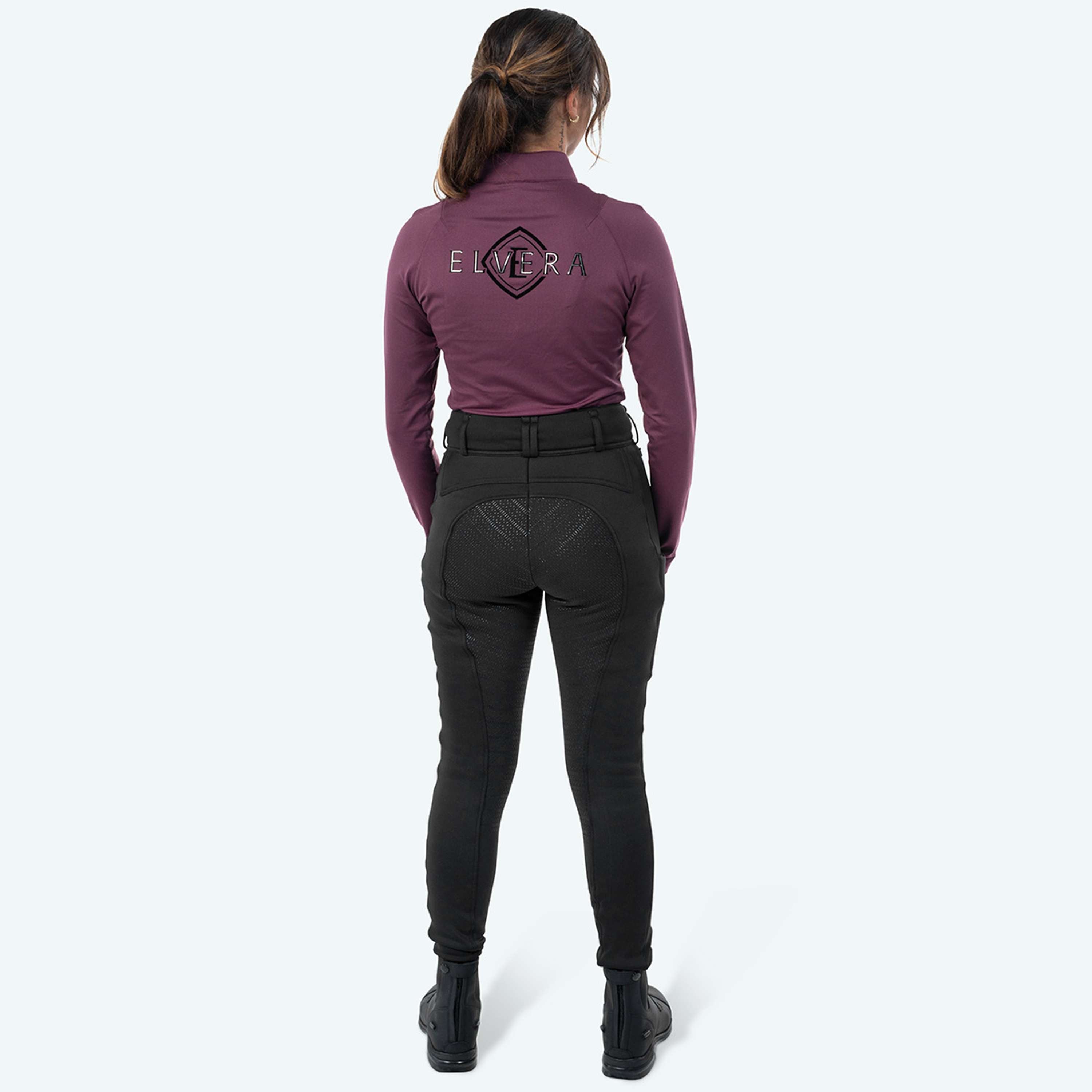 Elvera Equestrian Trainingsshirt EEChanel Aubergine
