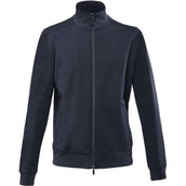 EQODE by Equiline Sweatshirt Derick Man Fullzip/Hood Blau