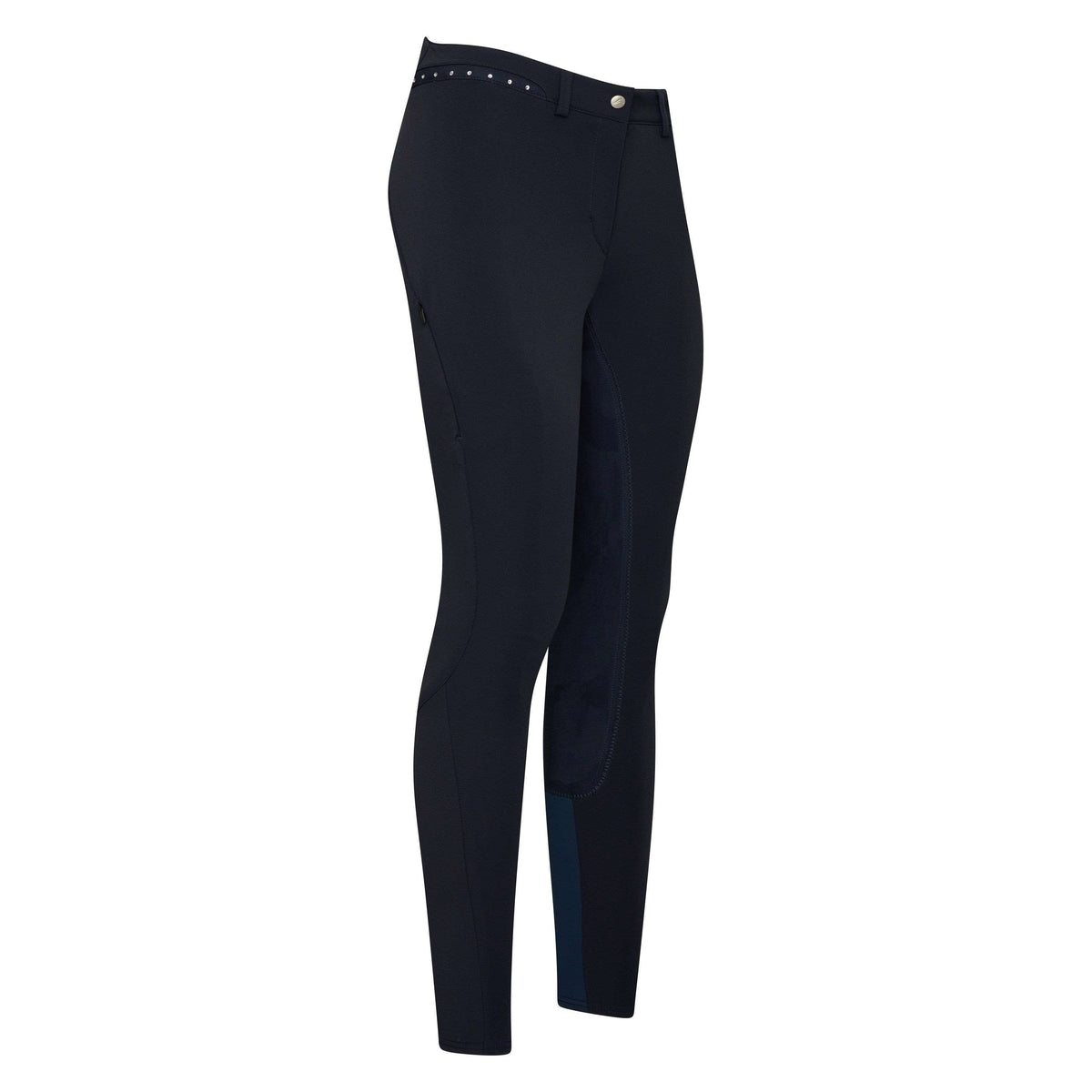 Euro-Star Reithose Equitation Queen Diamond Full Grip Navy