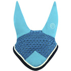 EQUITHÈME Fliegenhaube Polyfun Türkis/Marineblau