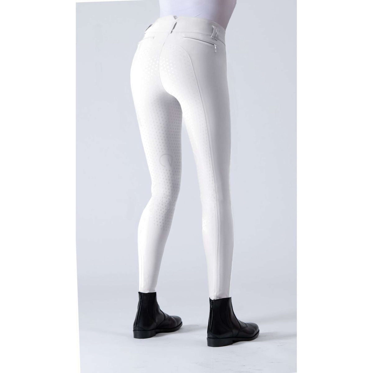 Ego7 Reithose Dressage CA Weiß