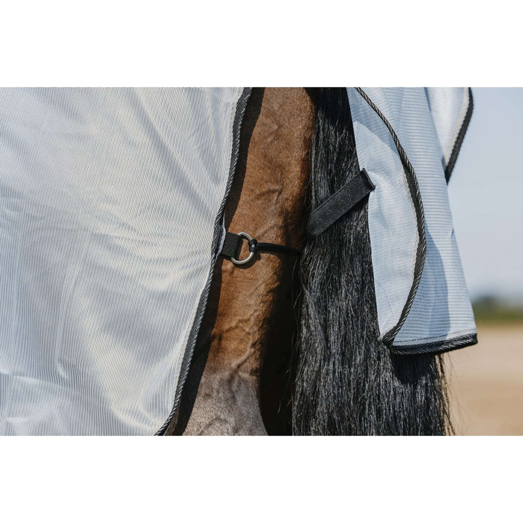 Riding World Fliegendecke Belly Mesh Grau