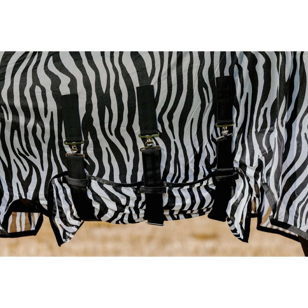 Riding World Fliegendecke Belly Mesh Zebra