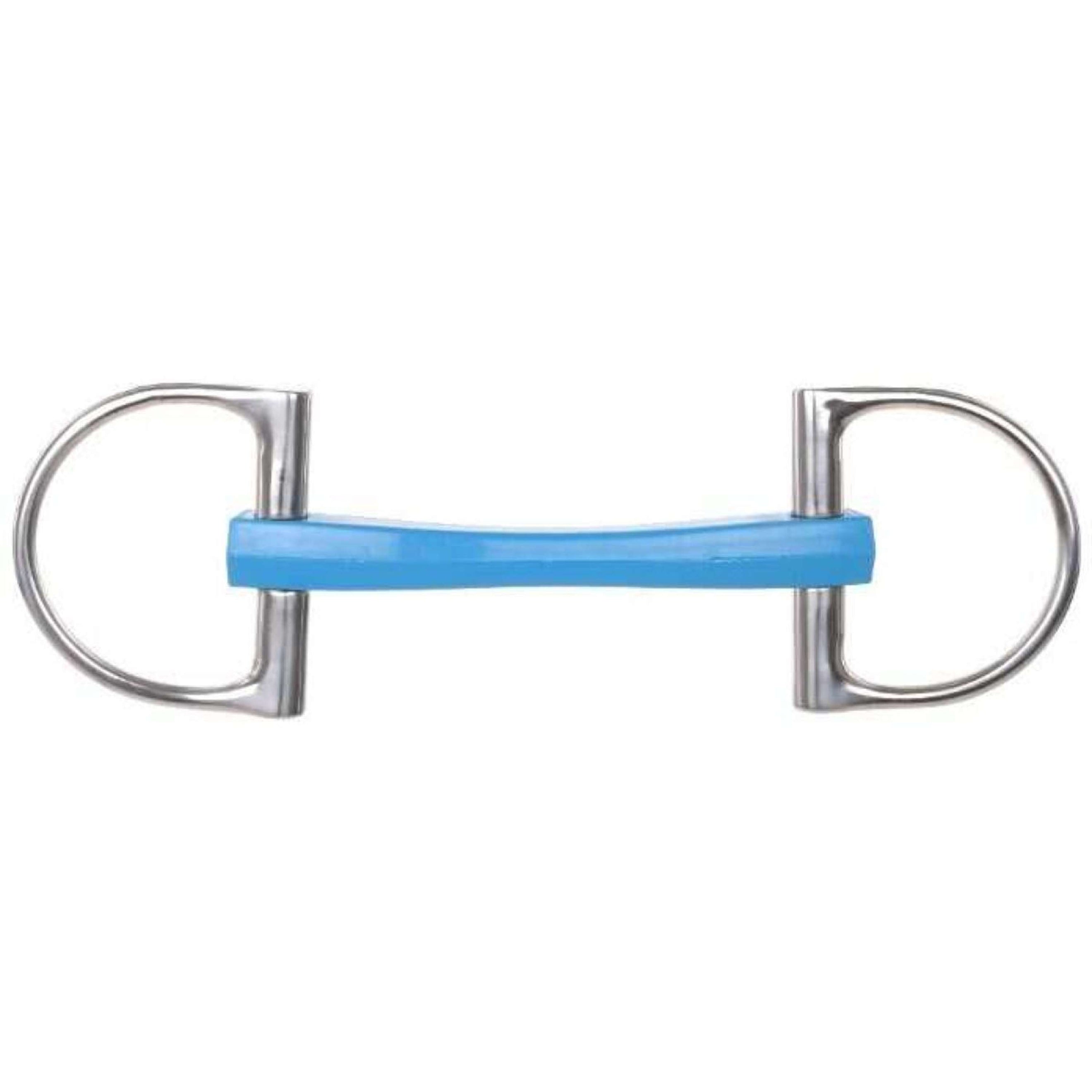 Metalab Ungebrochene D-Ring Trense Flexi 16mm Blau
