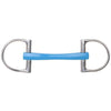 Metalab Ungebrochene D-Ring Trense Flexi 18mm Blau