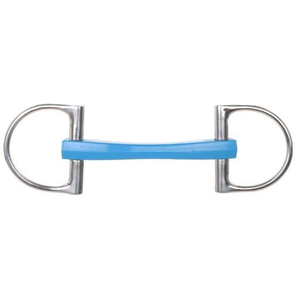 Metalab Ungebrochene D-Ring Trense Flexi 18mm Blau
