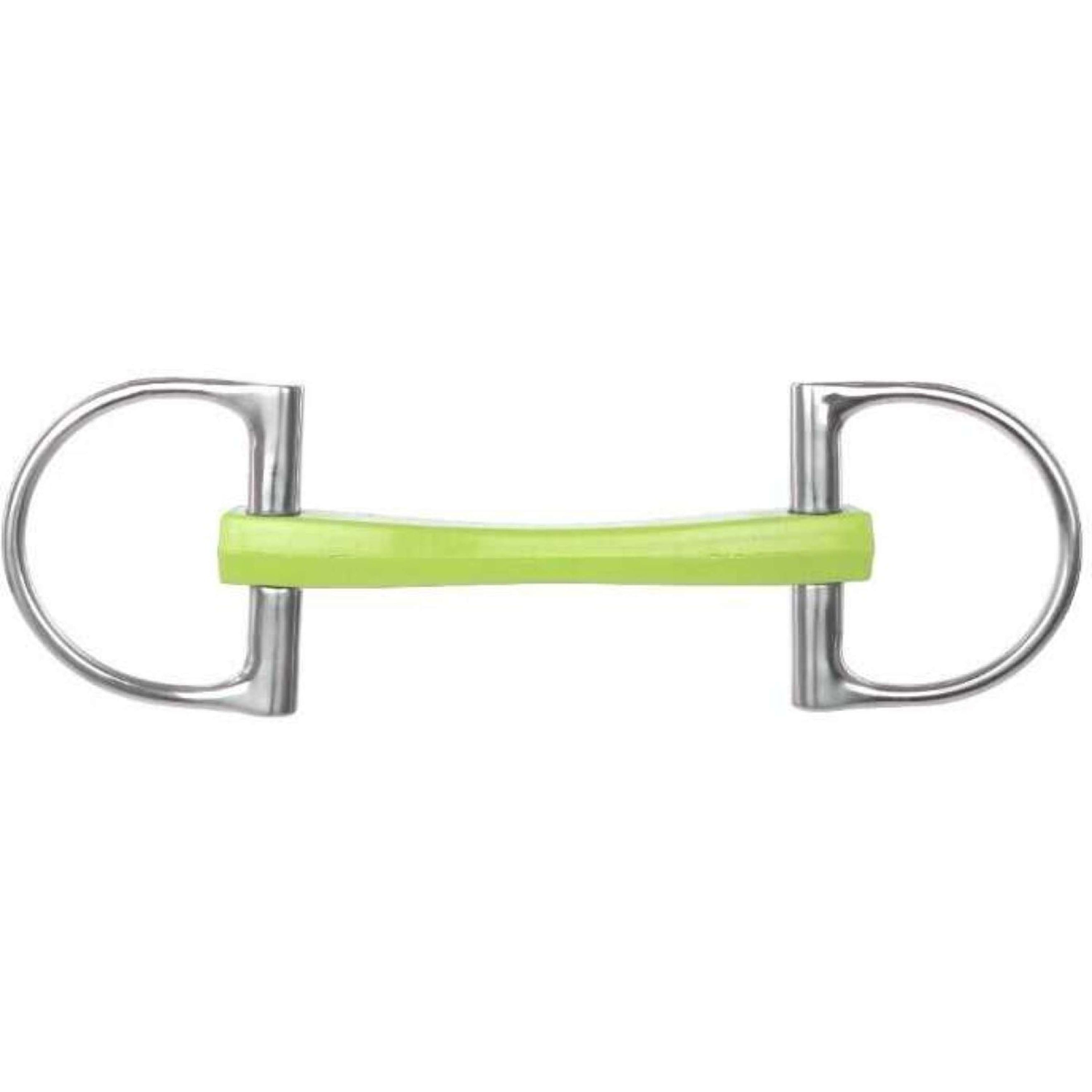 Metalab Ungebrochene D-Ring Trense Flexi Soft 18mm Grün Metalab Ungebrochene D-Ring Trense Flexi Soft 18mm Grün