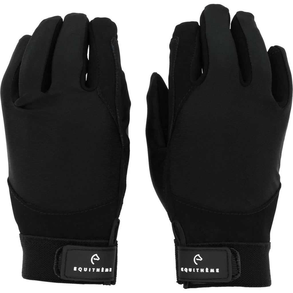 EQUITHÈME Handschuhe Maelle Kinder Schwarz
