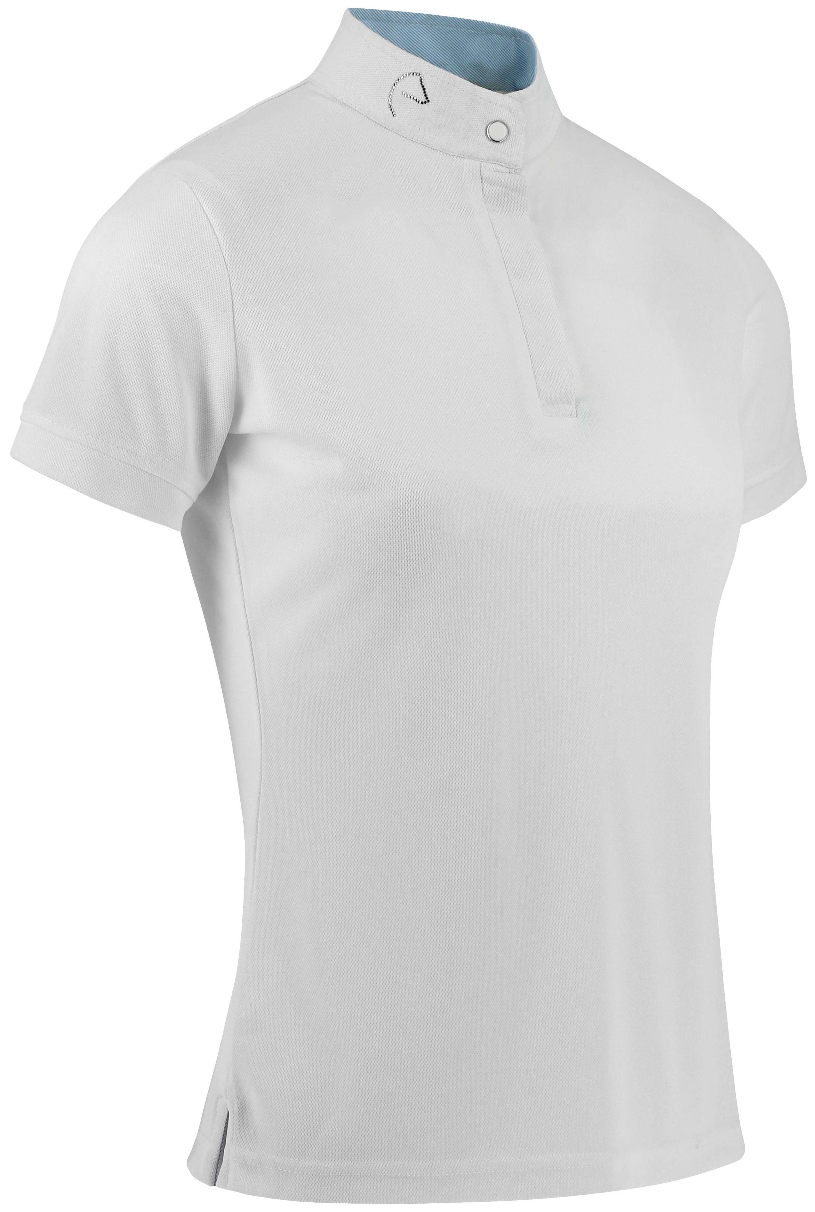 EQUITHÈME Polo Betty Mesh Damen Weiß