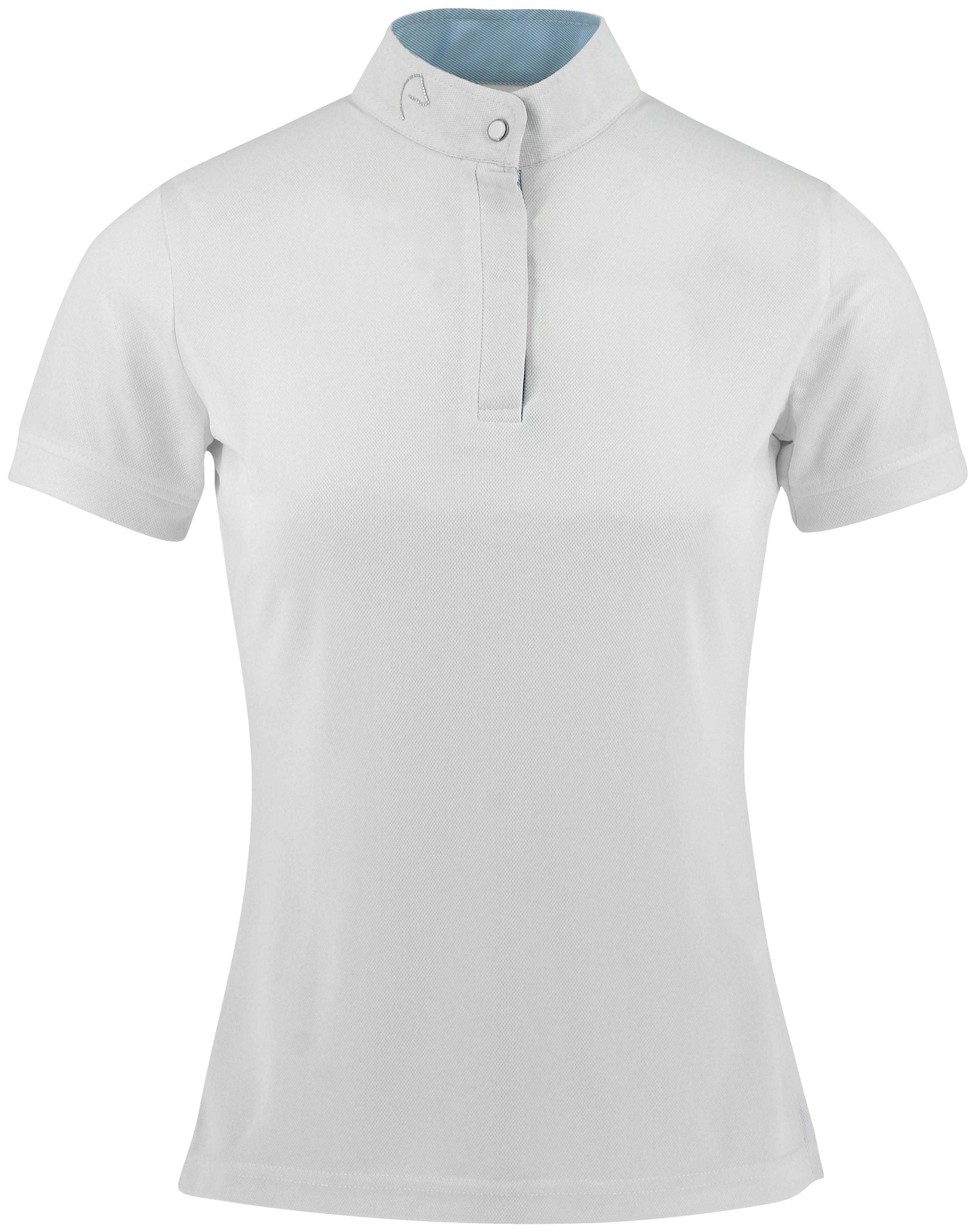 EQUITHÈME Polo Betty Mesh Damen Weiß