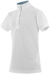 EQUITHÈME Polo Betty Mesh Kids Weiß