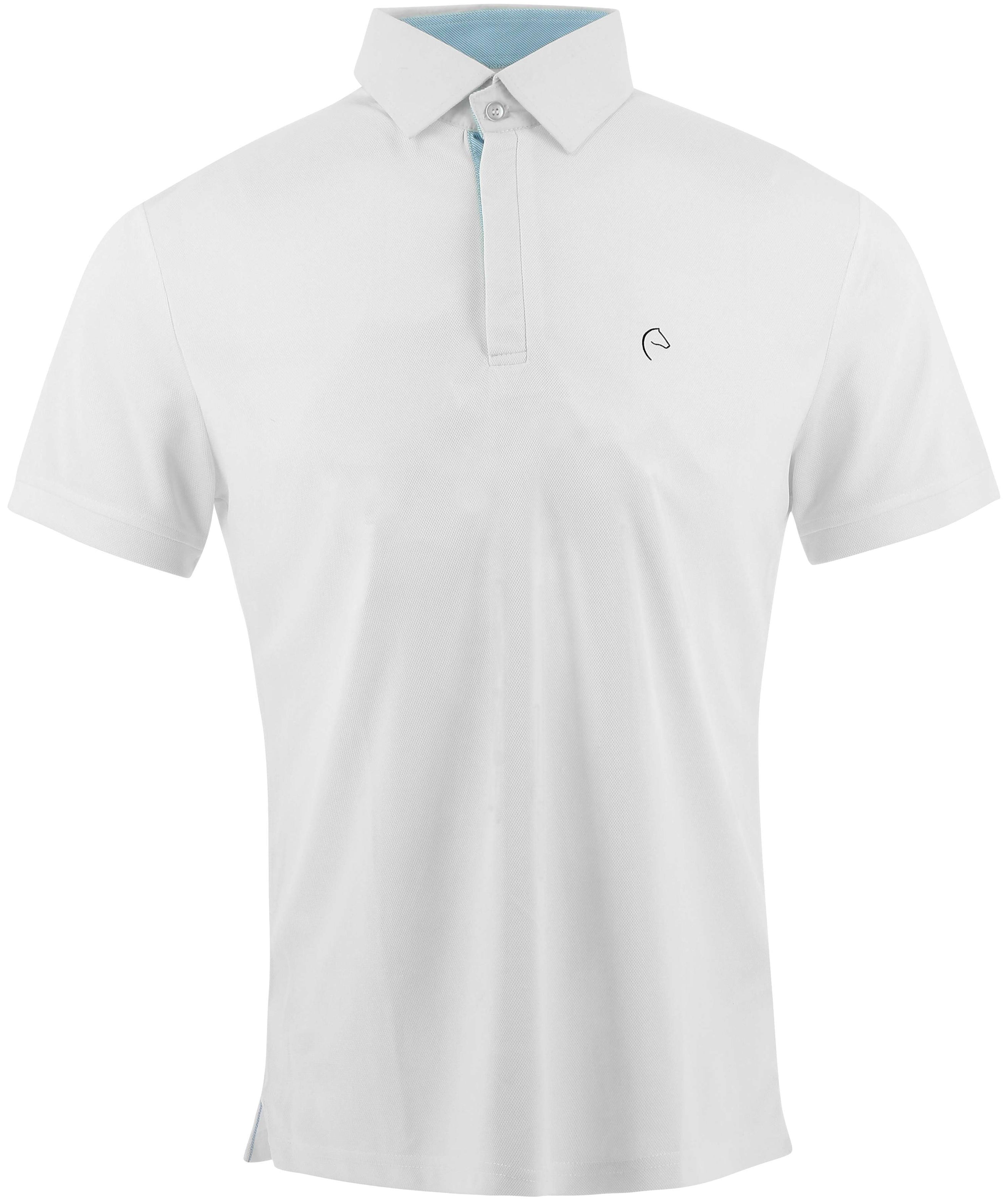 EQUITHÈME Polo Edy Mesh Herren Weiß