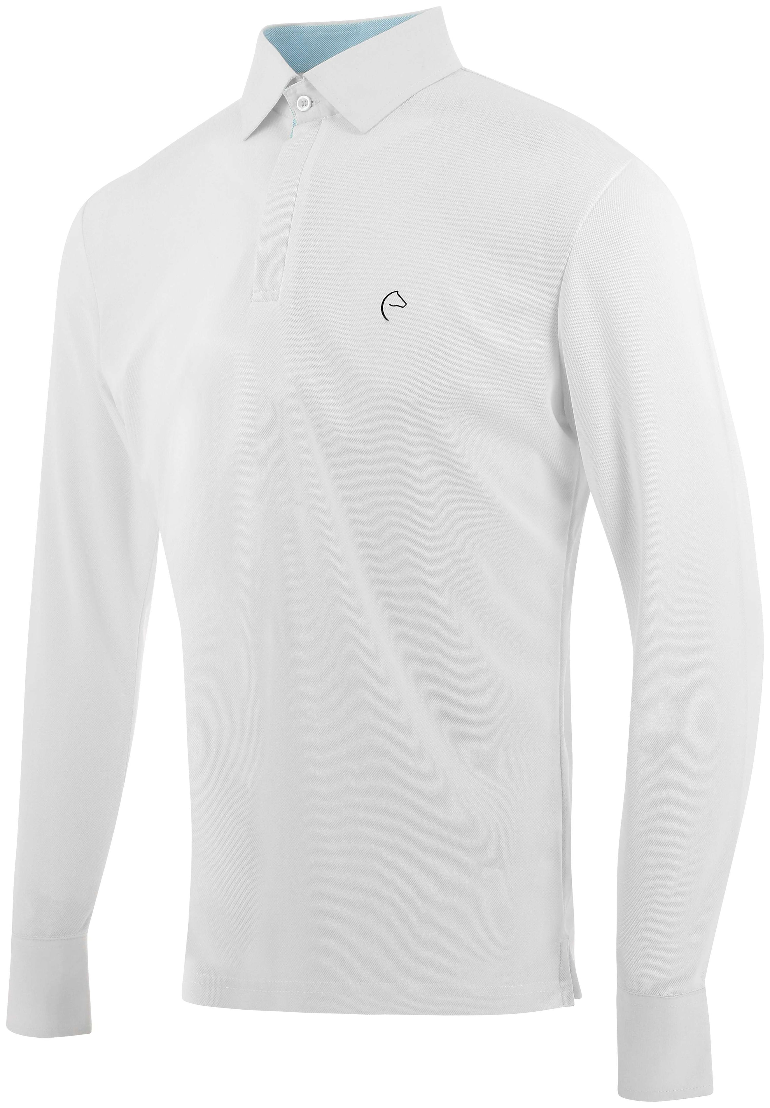 EQUITHÈME Polo Dany Mesh Herren Weiß