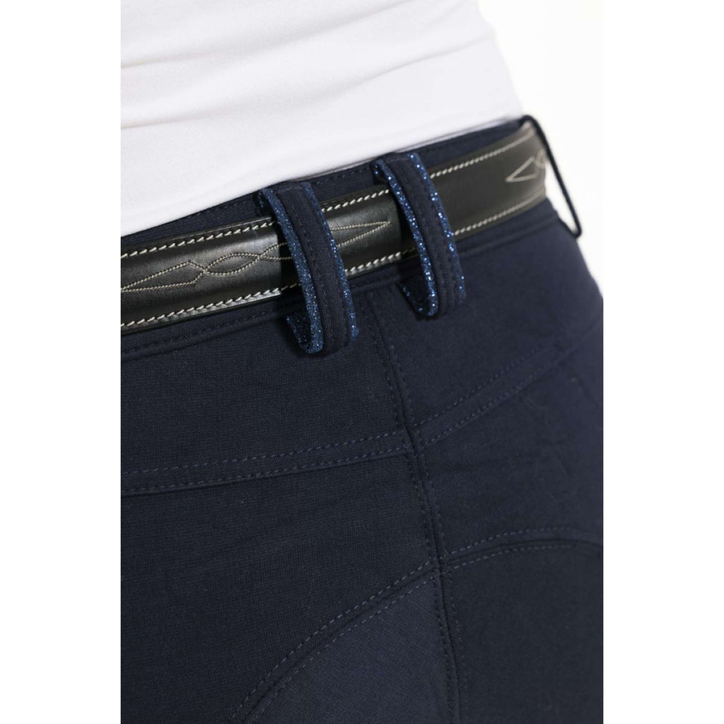 EQUITHÈME Reithose Kim Organic Cotton Navy
