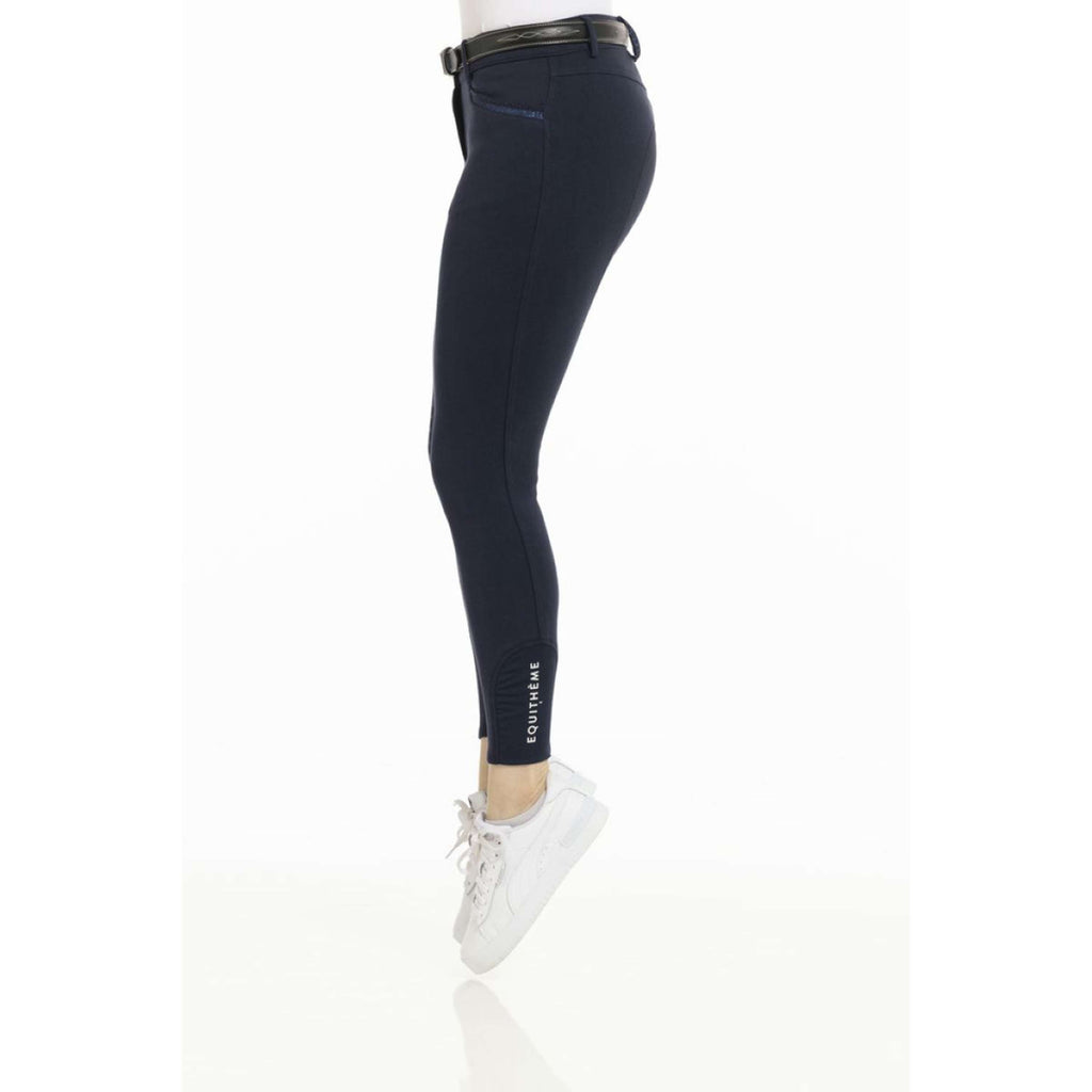 EQUITHÈME Reithose Kim Organic Cotton Navy