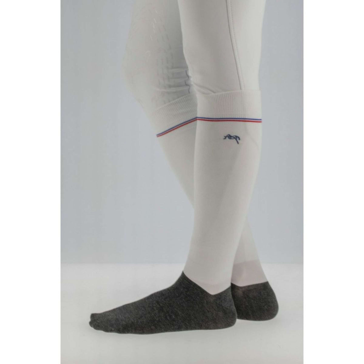 Pénélope Reitsocken Luxe 2 Paar Weiß