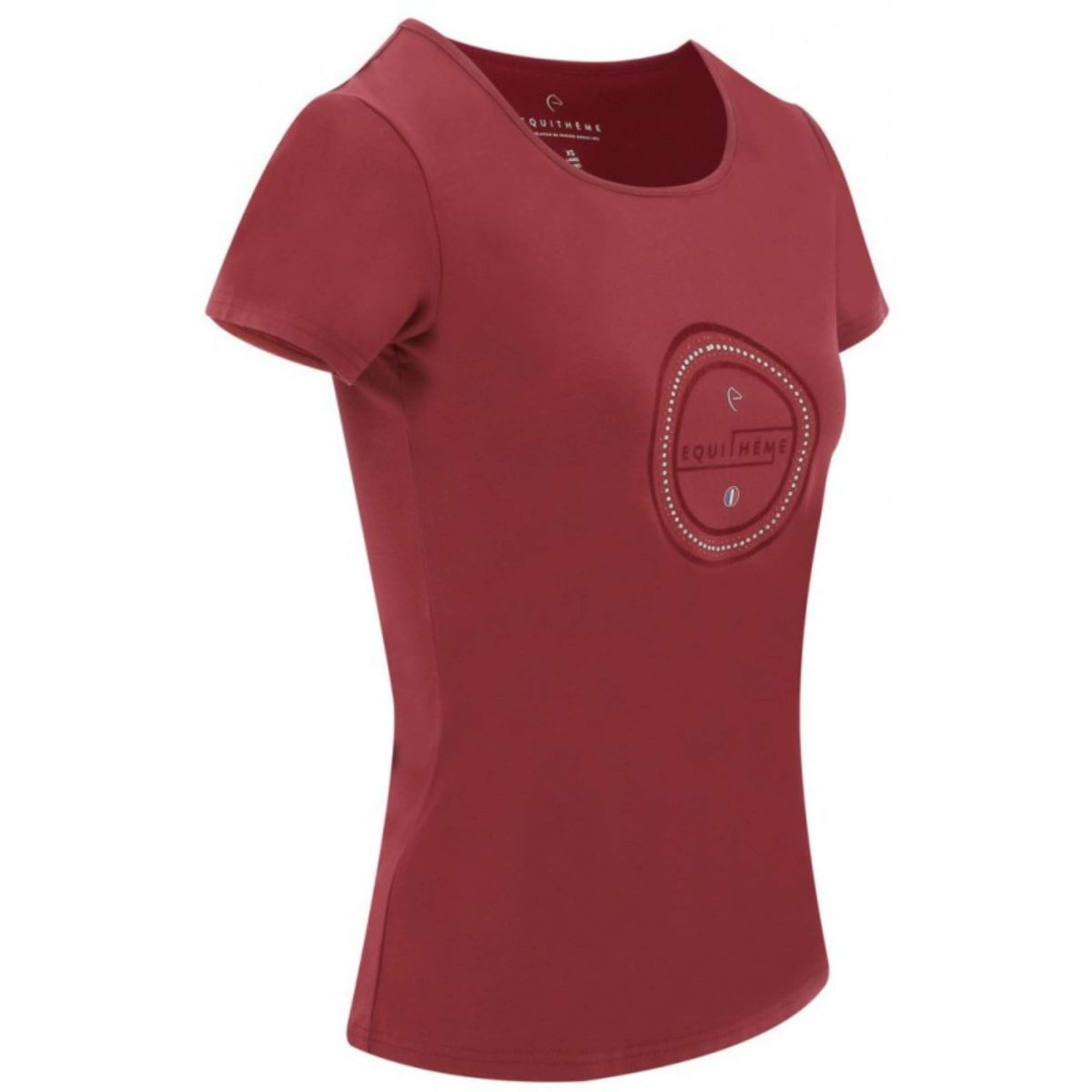 EQUITHÈME T-Shirt Anna Damen Cherry EQUITHÈME T-Shirt Anna Damen Cherry
