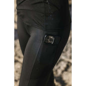 EQUITHÈME Reitleggings Flora Schwarz