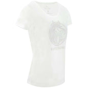 EQUITHÈME T-Shirt Magali Damen Weiß