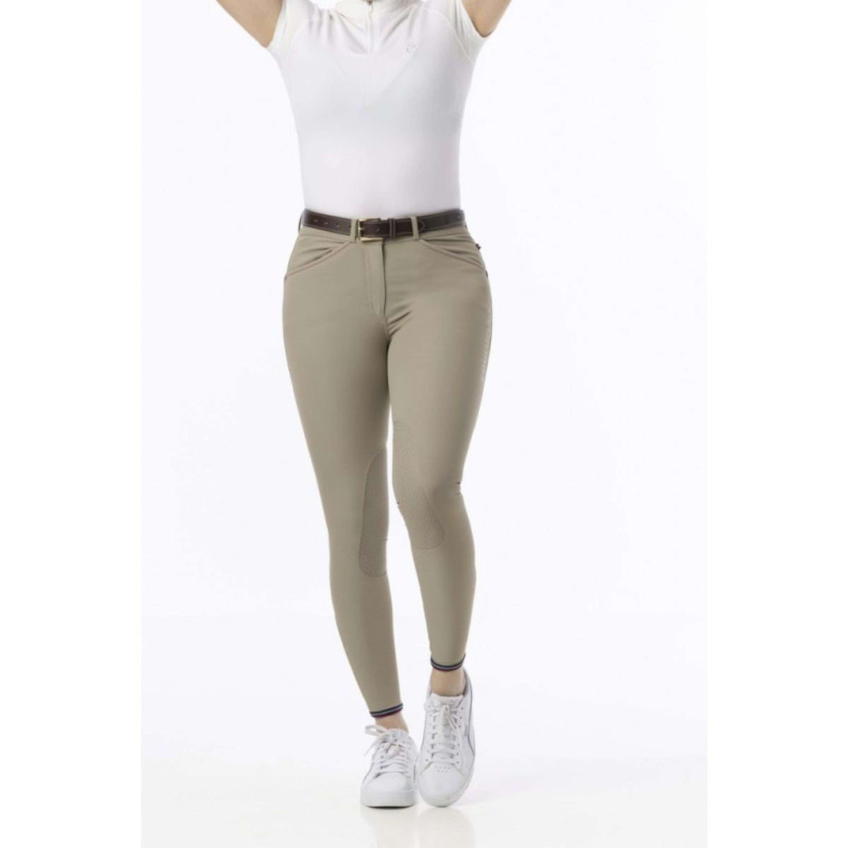 EQUITHÈME Reithose Yolande Damen Beige