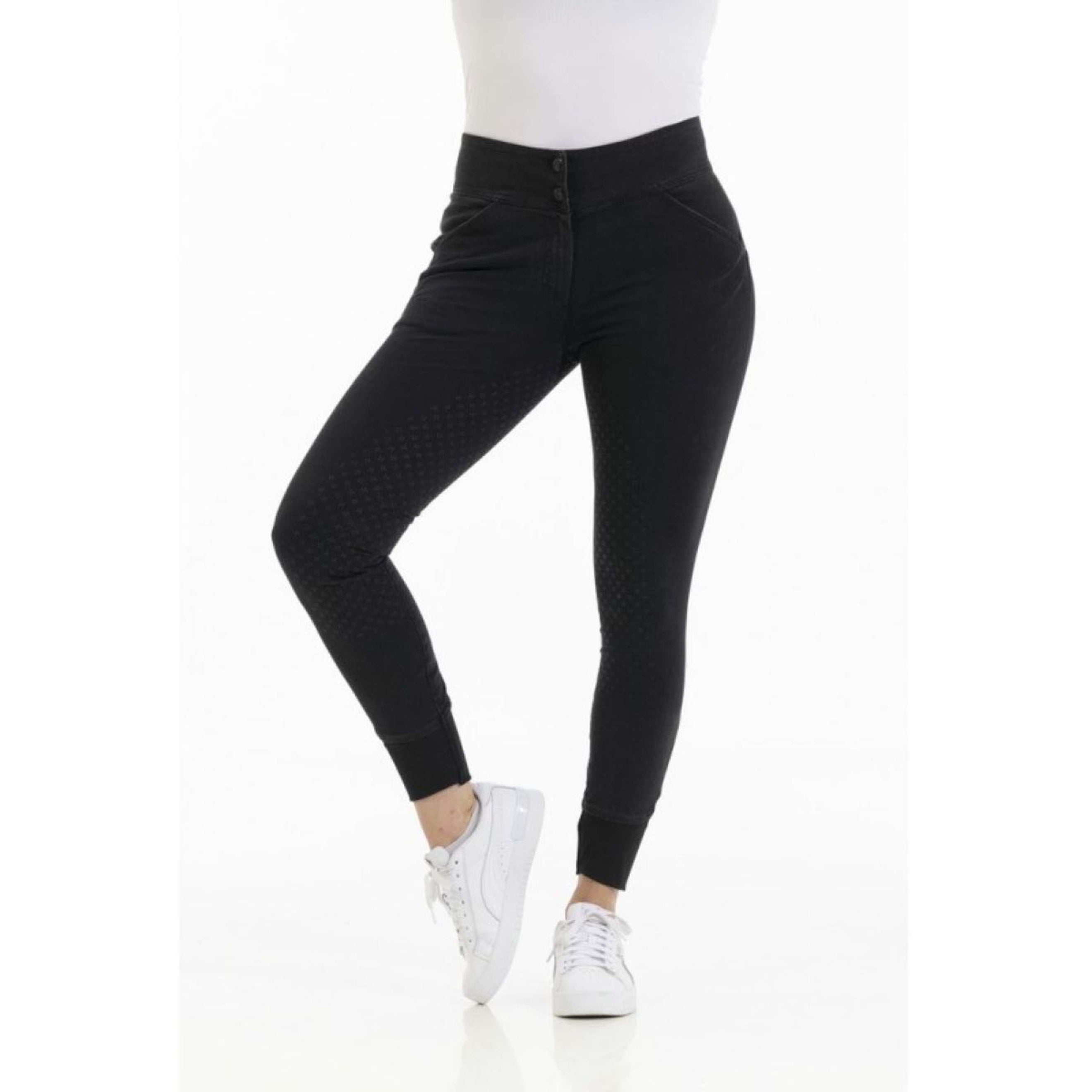 EQUITHÈME Jeans Reithose Jena Grau