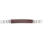 Metalab Kinnkette mit Leder Havanna