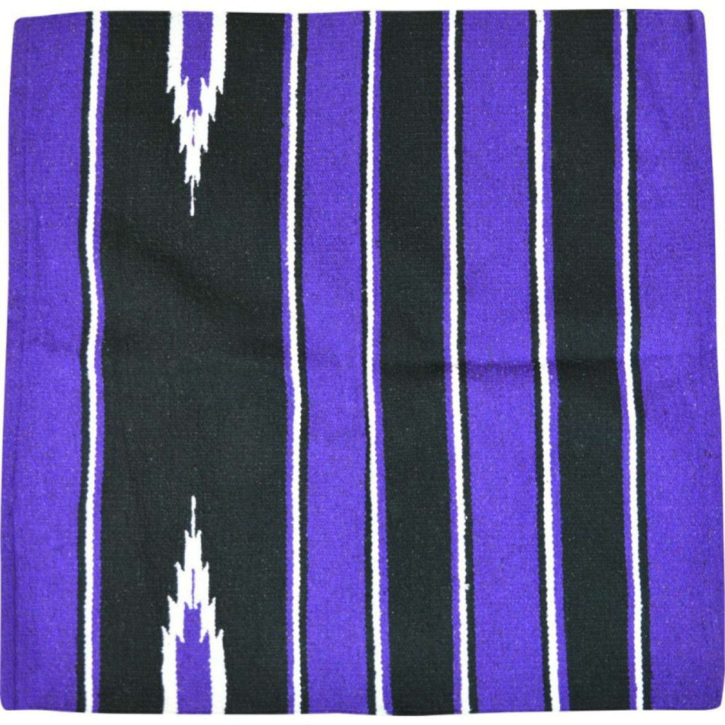 Randol's Navajo Show Blanket Lila/Schwarz/Weiß