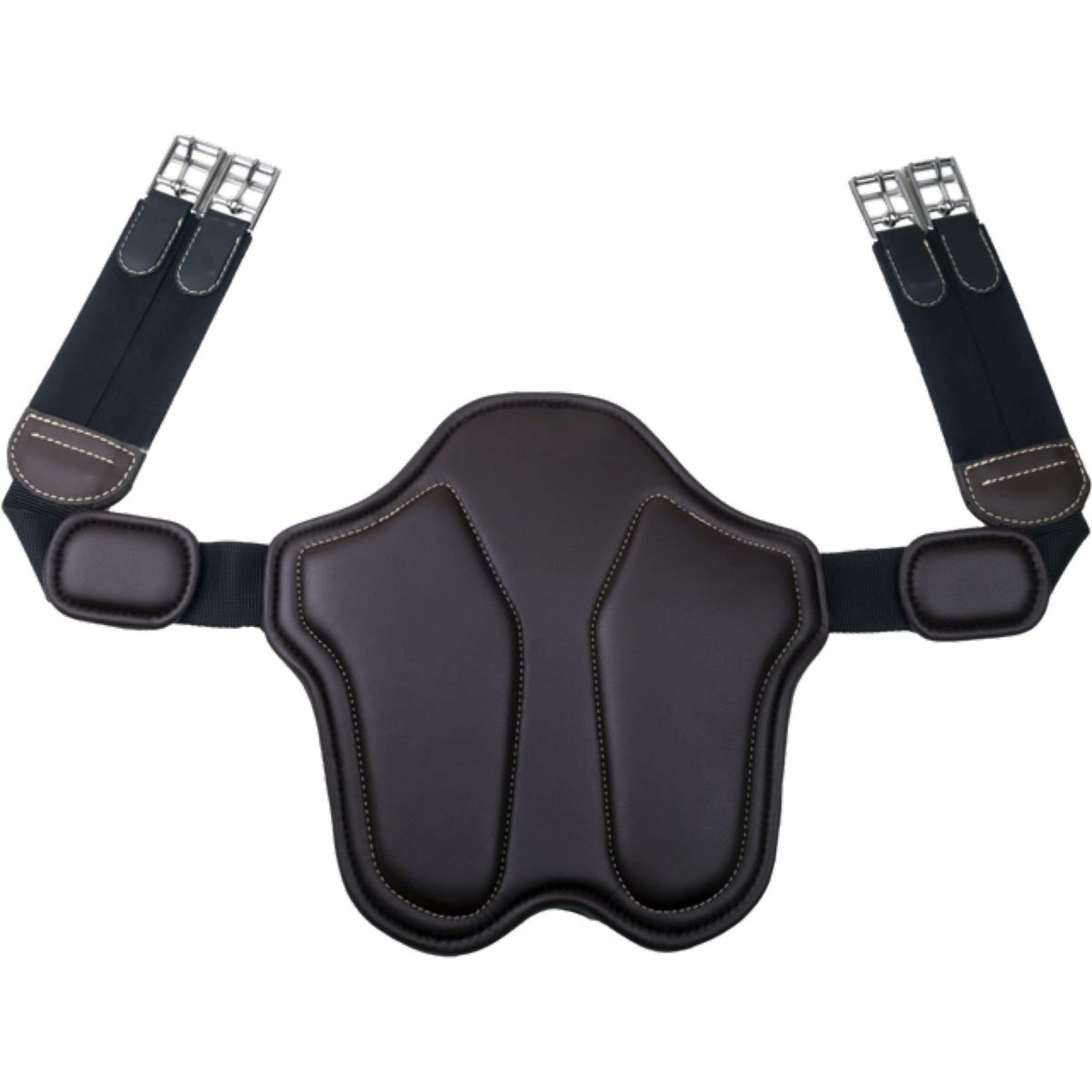 eQuick Spring Sattelgurt Skyride Braun