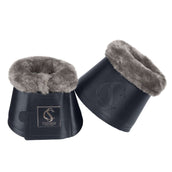 Eskadron Hufglocken Classic Sports Softslate Fauxfur Navy