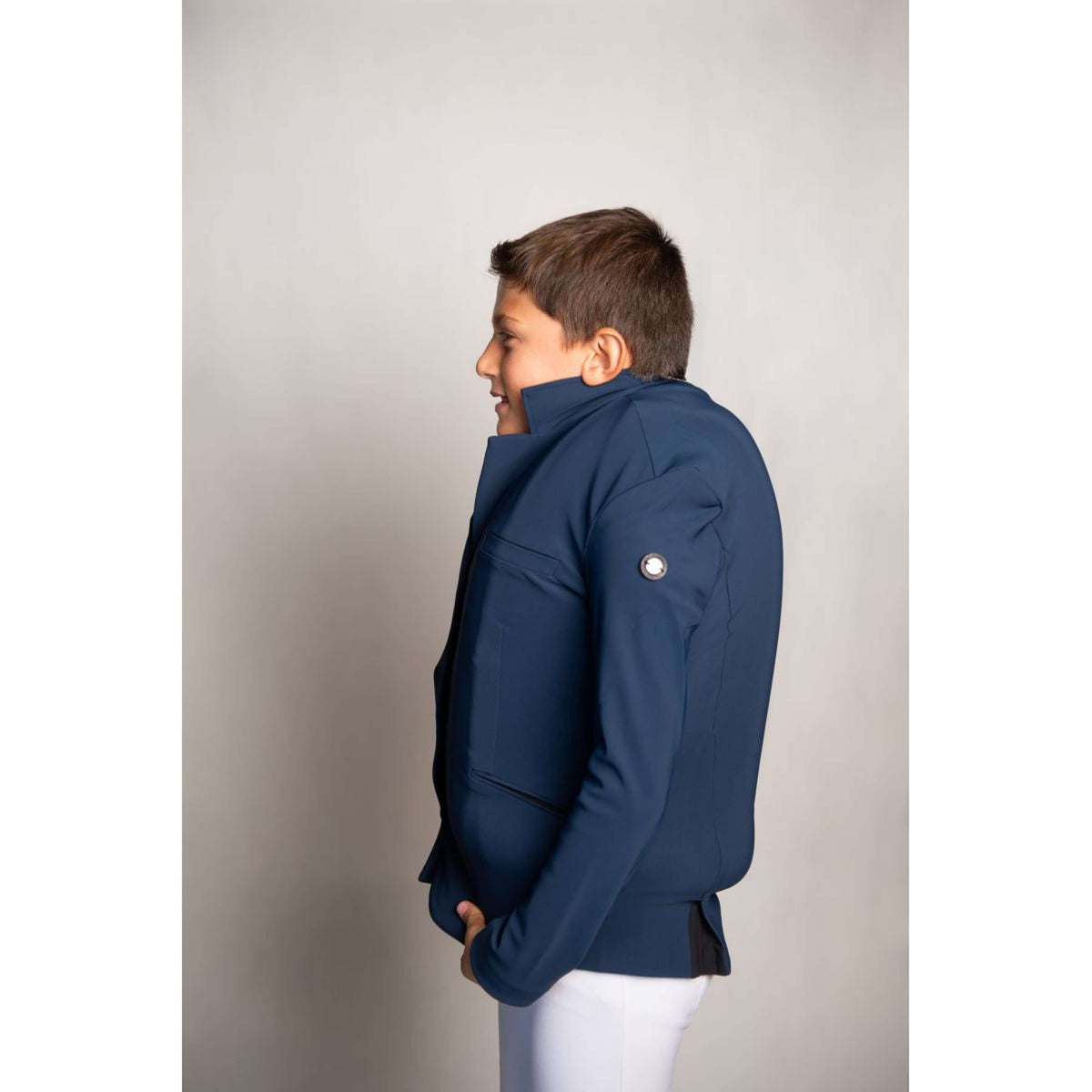 Oscar & Gabrielle Turnierjacket Jessy ZF Kinder Blue Storm